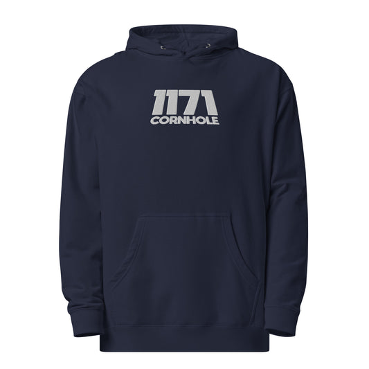 1171 Cornhole Embroidered Hoodie